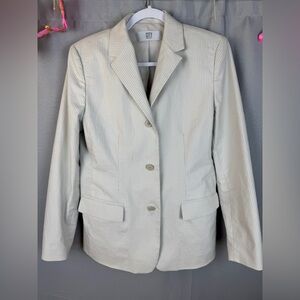 City DKNY Three Button Blazer- Size 10